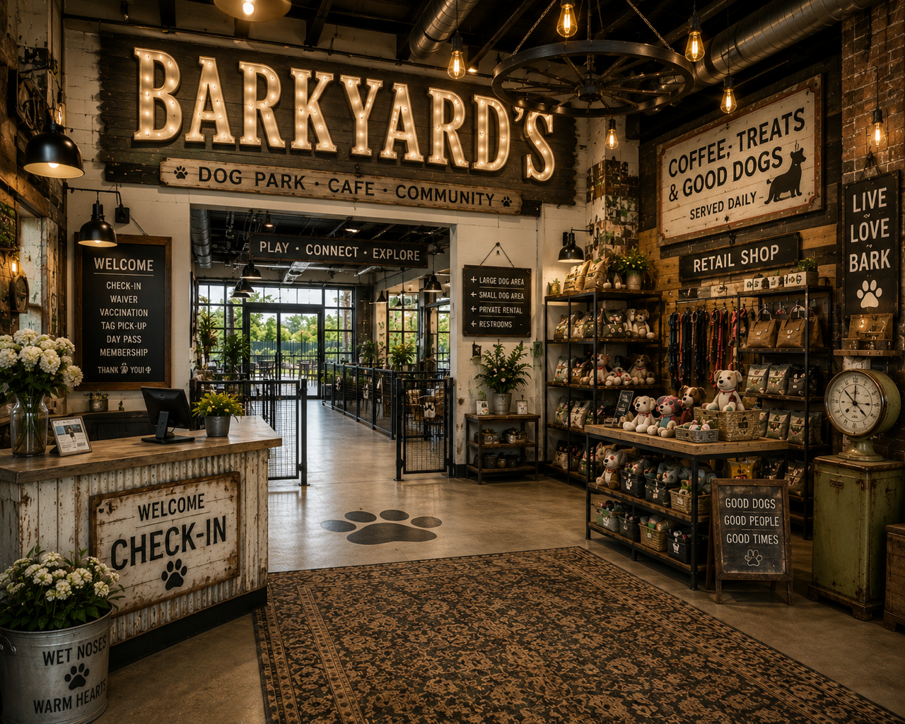 Welcoming & Shopping