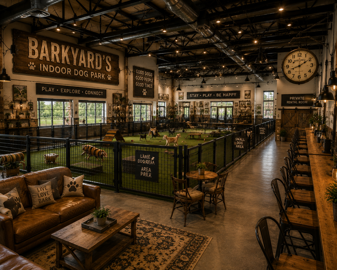Indoor Dog Park